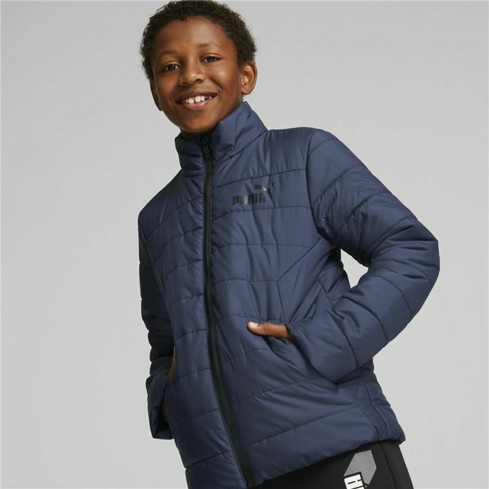 Sportjacke für Kinder Puma Essentials Padded Marineblau