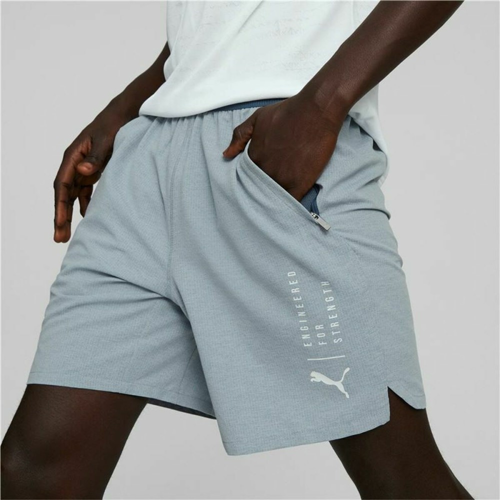 Herren-Sportshorts Puma Train Ultraweave Grau