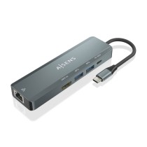 Hub USB Aisens ASUC-5P011-GR Grau (1 Stück)