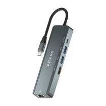 Hub USB Aisens ASUC-5P011-GR Grau (1 Stück)