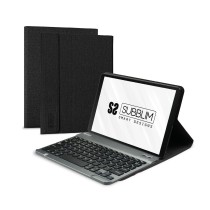 Housse pour Tablette et Clavier Subblim Noir 10,5" Espagnol Qwerty