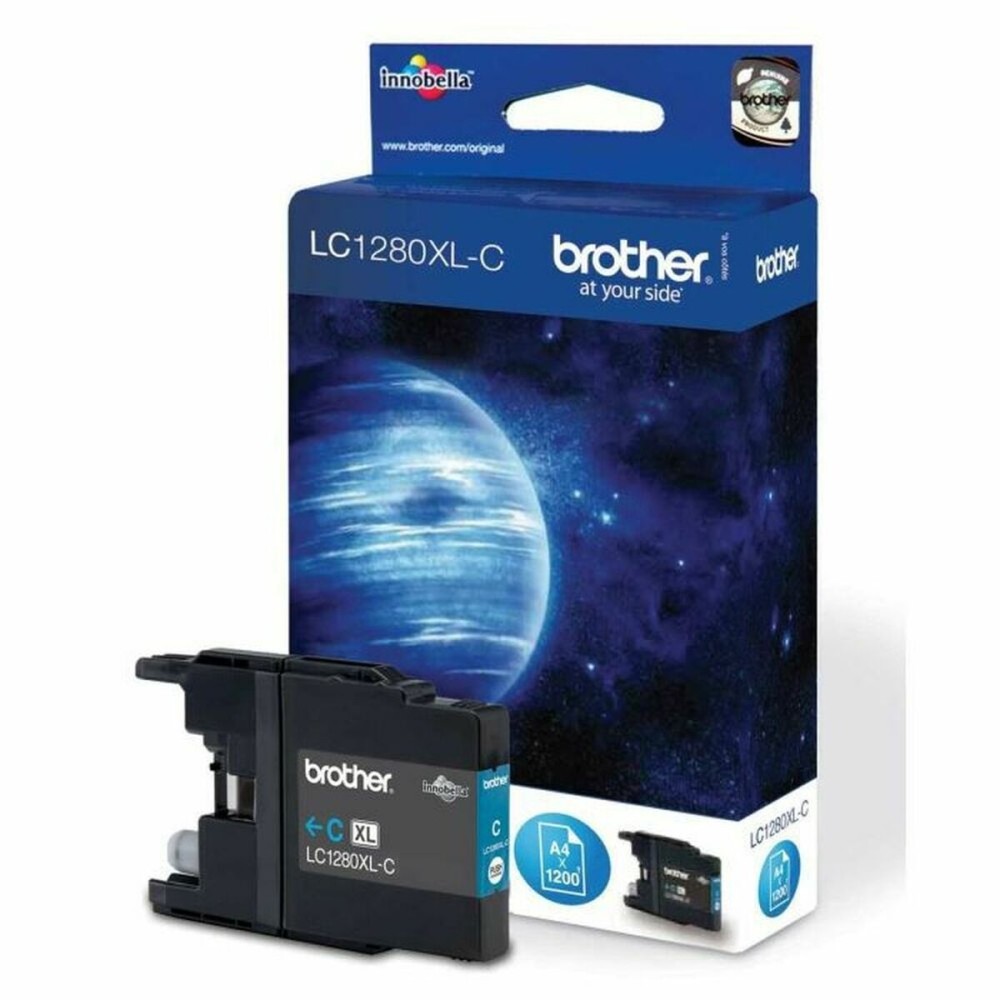 Original Ink Cartridge Brother LC1280XLC Cyan