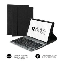 Housse pour Tablette et Clavier Subblim KEYTAB PRO Noir Espagnol Qwerty QWERTY