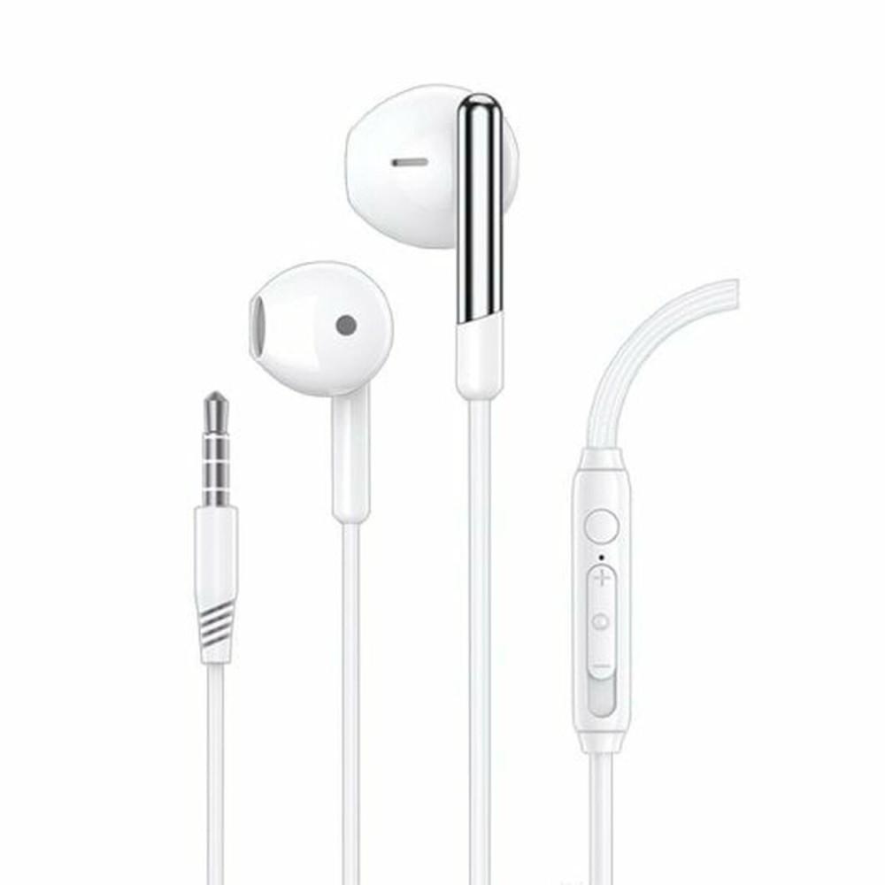 Headphones with Microphone Cool Care White