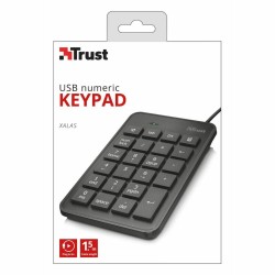 Numerische Tastatur Trust 22221 Schwarz