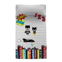 Bedspread (quilt) HappyFriday Mr Fox Multicolour 180 x 260 cm Batman