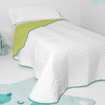 Bedspread (quilt) HappyFriday Basic Kids Arista Green 200 x 260 cm