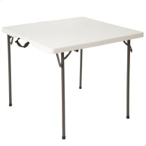 Table Piable Lifetime Blanc 86 x 74 x 86 cm