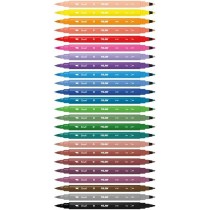 Set of Felt Tip Pens Milan 24 Pieces