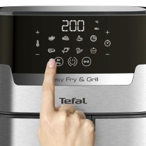 Heißluftfritteuse Tefal EY505D15 4,2 L Schwarz Grau Stahl