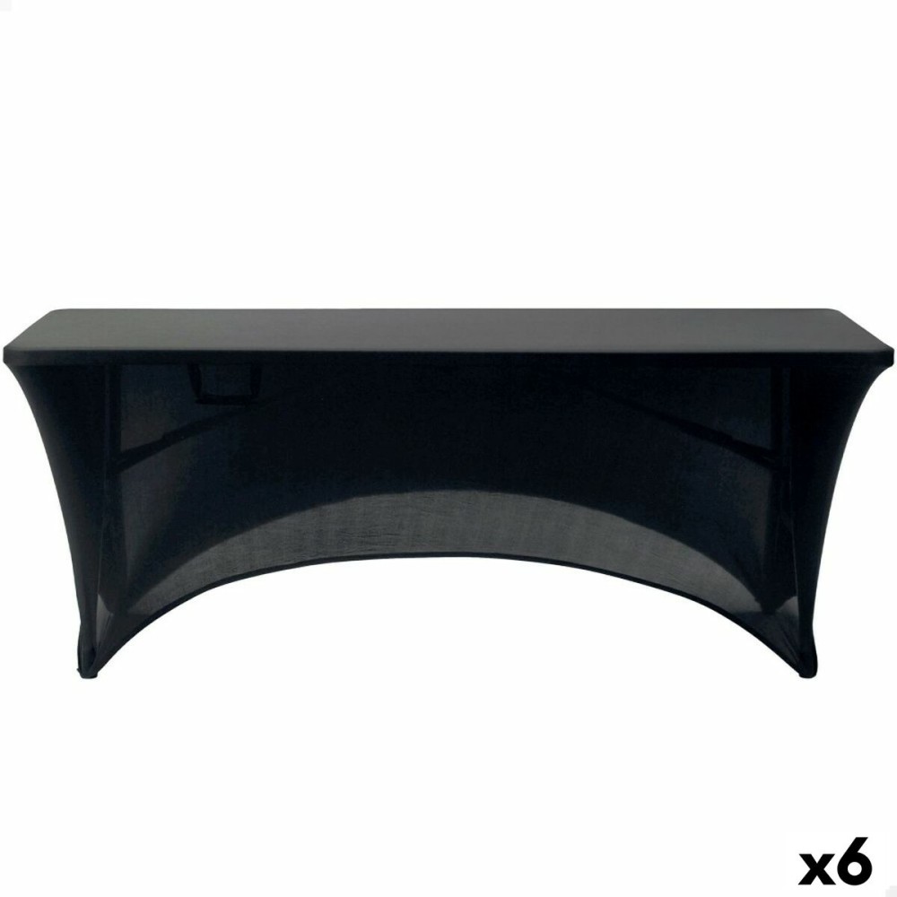 Spielmatte Aktive Tisch Schwarz Zubehör Fahrzeuge Straße 183 x 76 x 76 cm (6 Stück)