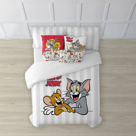 Nordic cover Tom & Jerry Tom & Jerry Basic Multicolour 175 Threads 140 x 200 cm