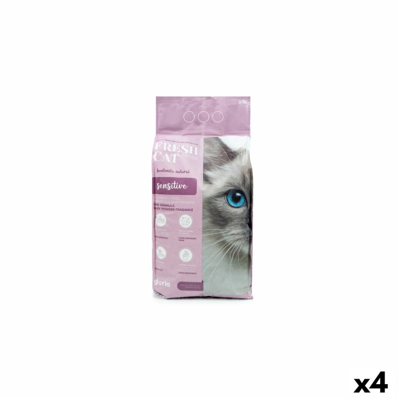 Katzenstreu Gloria Premium Sensitive 5 kg 4 Stück