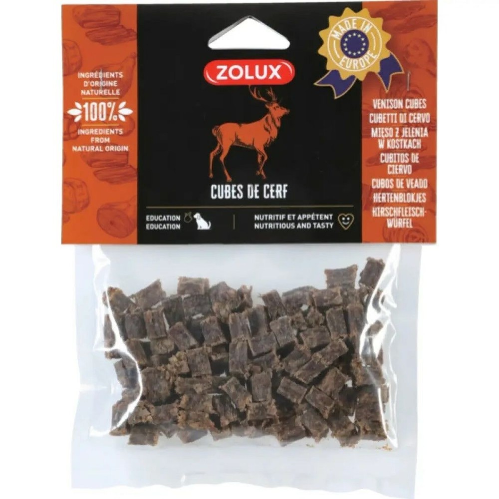 Dog Snack Zolux Cubitos de ciervo 100 g