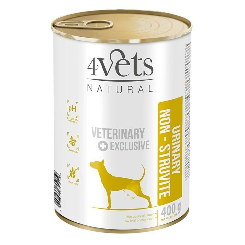 Alimentation humide 4VETS Natural Urinary No Struvit Dinde 400 g