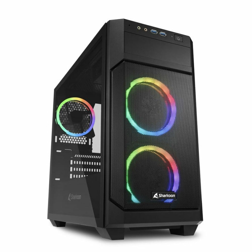 ATX Semi-Tower Gehäuse Sharkoon V1000 RGB Schwarz