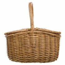 Picnic Basket Alexandra House Living wicker Willow wood Natural