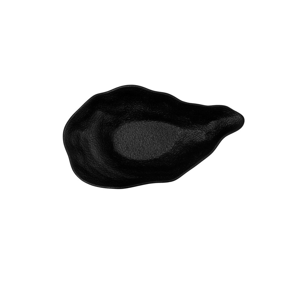 Bol Bidasoa Fosil Noir Céramique 25,6 x 14,5 x 6 cm (9 Unités)