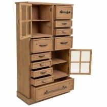 Display Stand Alexandra House Living Wood Iron Fir wood 34 x 135 x 75 cm