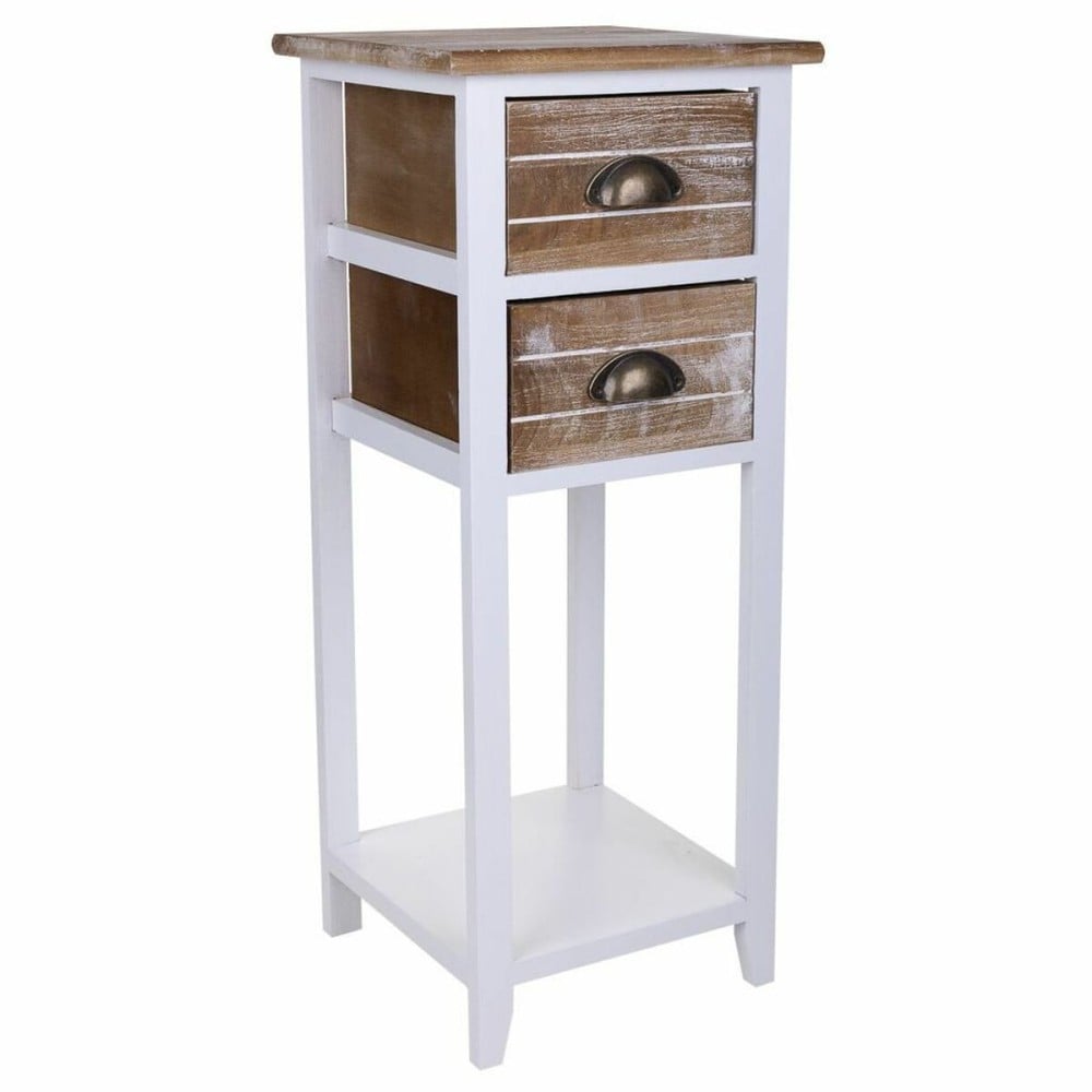 Nightstand Alexandra House Living White 30 x 73 x 30 cm