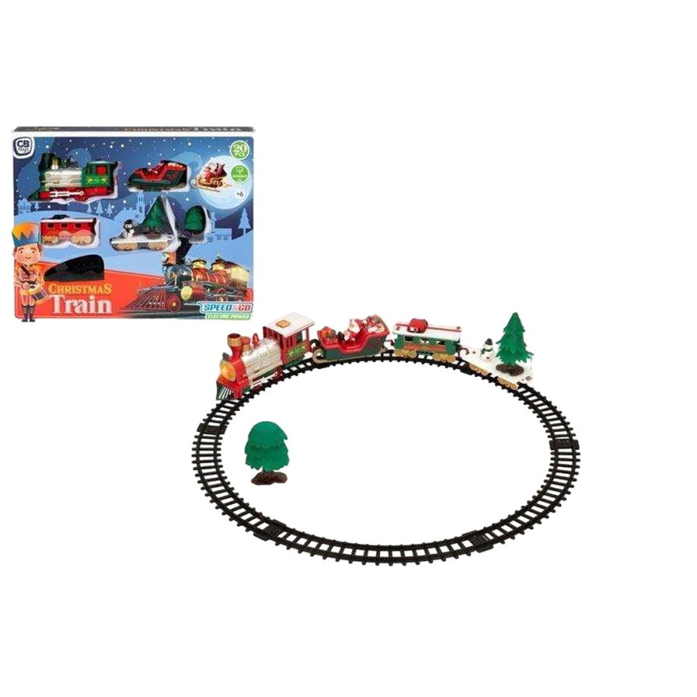 Electric Train Colorbaby 91 x 44 x 30 cm 20 Pieces