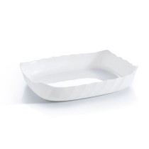 Kochschüssel Luminarc Smart Cuisine rechteckig Weiß Glas 29 x 30 cm (6 Stück)