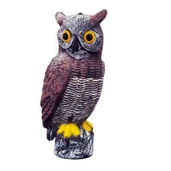 Repeller EDM 06078 polypropylene Ø 19 x 40 cm Birds Owl