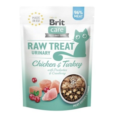 Snack für Katze Brit Care Raw Treat Urinary Huhn 40 g