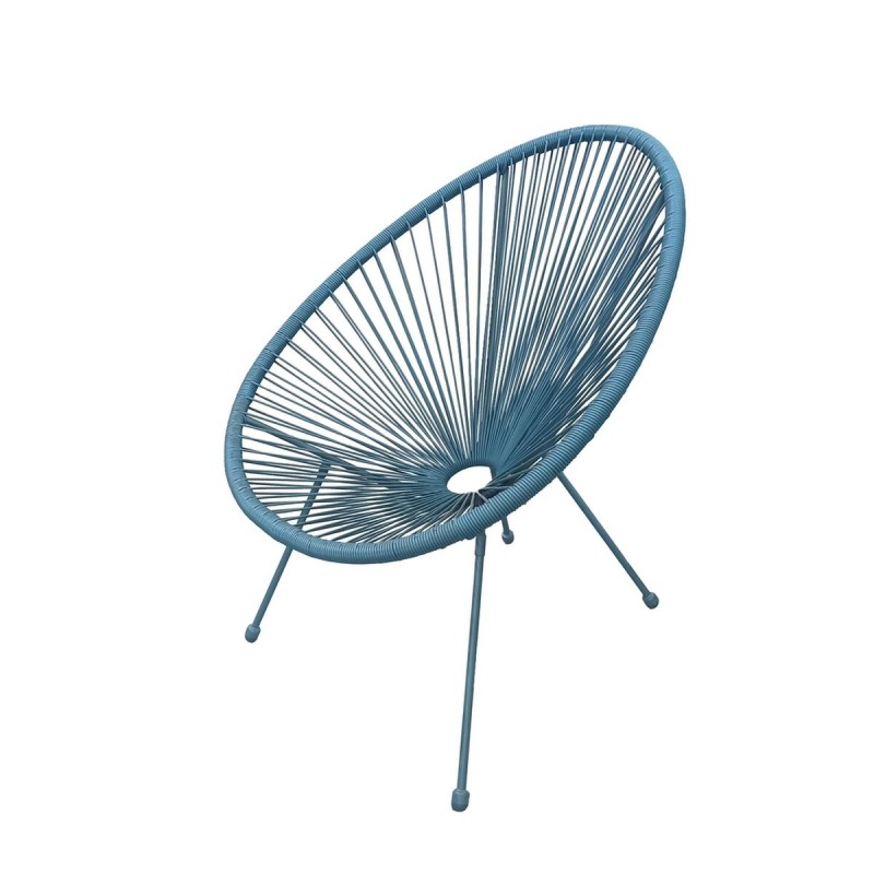 Chaise de jardin Acapulco Bleu Corde 72 x 77 x 84 cm