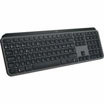 Drahtlose Tastatur Logitech MX Keys S Qwerty Spanisch Grau Graphit