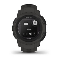 Smartwatch GARMIN Instinct 2 Solar Dark grey 0,79" Black Graphite