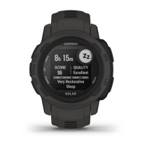 Smartwatch GARMIN Instinct 2 Solar Dark grey 0,79" Black Graphite