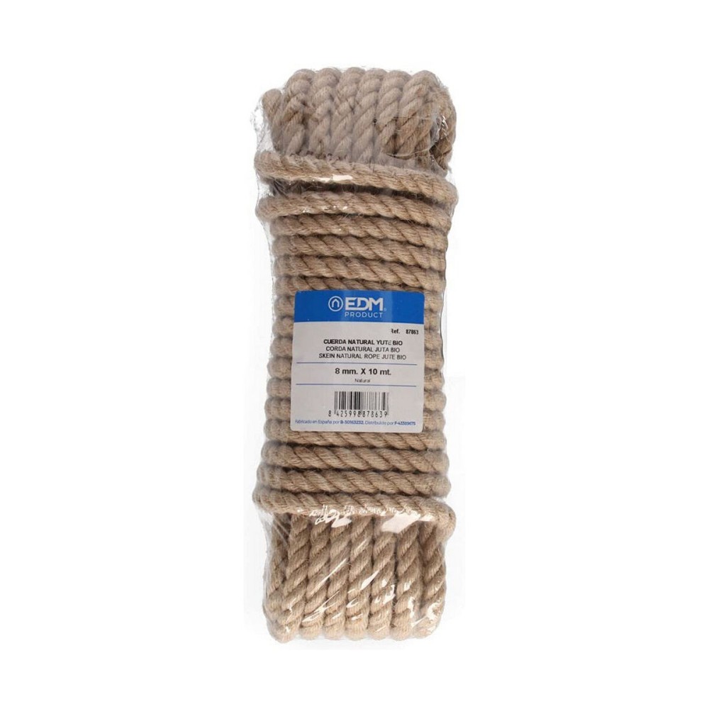 écheveau tressé EDM 10 m Jute