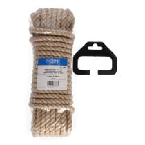 écheveau tressé EDM 10 m Jute