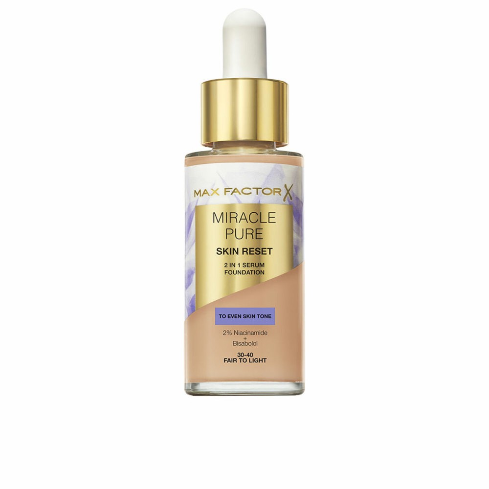 Perfecting Serum Max Factor MIRACLE PURE Nº 30-40 Fair to Light 30 ml