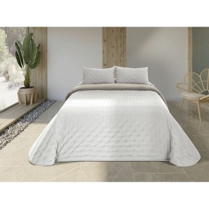 Bedspread (quilt) Tejidos Reina Lorena White 250 x 270 cm