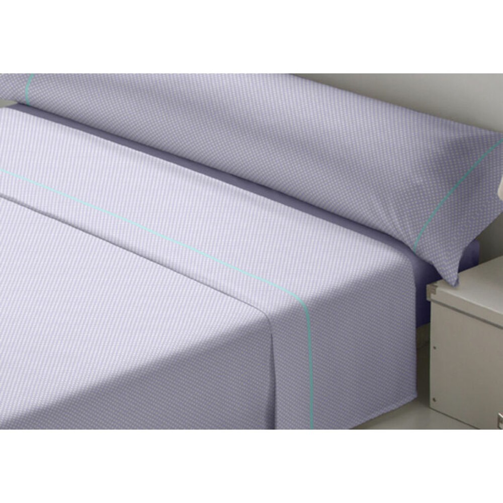 Jeu de draps Tejidos Reina Tamara Mauve Gran lit 2 persones