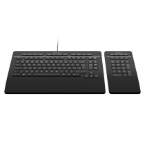 Clavier 3Dconnexion Keyboard Pro with Numpad Noir Espagnol Qwerty