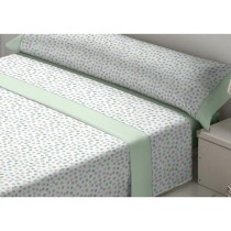 Bedding set Tejidos Reina Fides White Green Super king