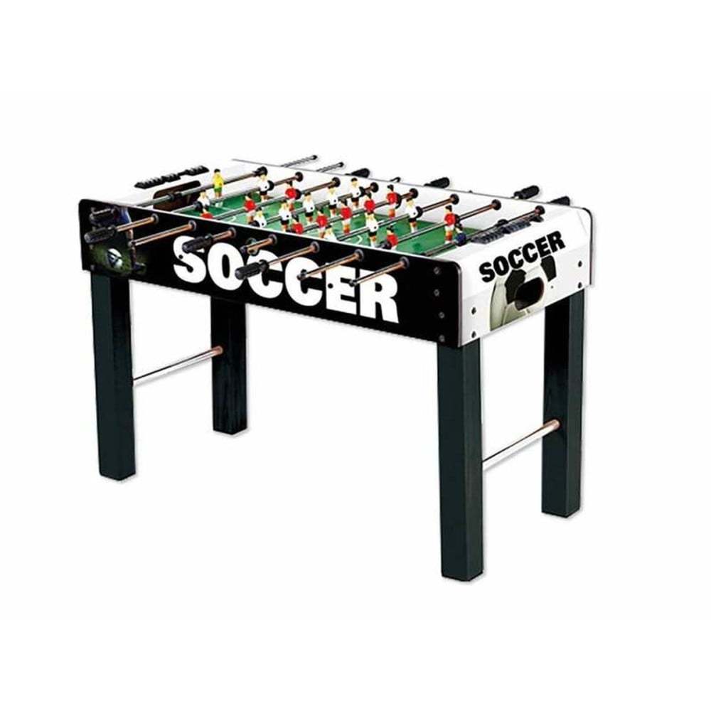 Tischfußball Weiß 121 x 61 x 79 cm