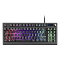 Gaming Keyboard Mars Gaming MKREVO LED RGB Black