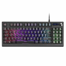 Clavier pour jeu Mars Gaming MKREVO LED RGB Noir