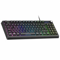 Clavier pour jeu Mars Gaming MKREVO LED RGB Noir