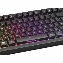 Clavier pour jeu Mars Gaming MKREVO LED RGB Noir