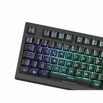 Gaming Keyboard Mars Gaming MKREVO LED RGB Black