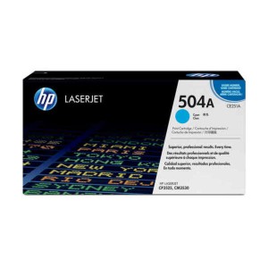 Toner HP CE251A Jaune Noir Cyan (1 Unité)