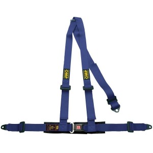 3 Point Attachment Harness OMP OMPDA0-0504-A01-041 Screw 2" Blue