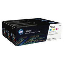 Toner original HP 305A Tricolore