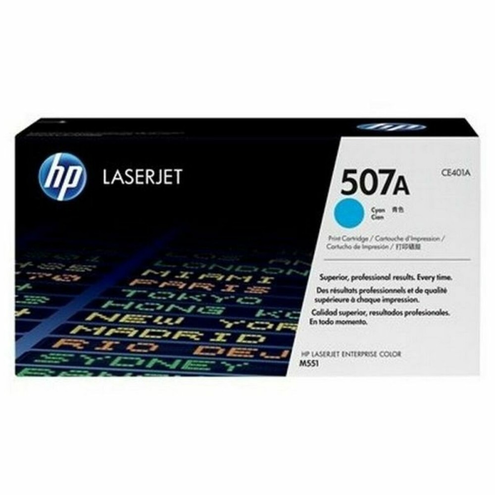 Original Toner HP 507A Cyan (1 Unit)