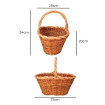 Panier EDM osier 37 x 25 x 20 cm